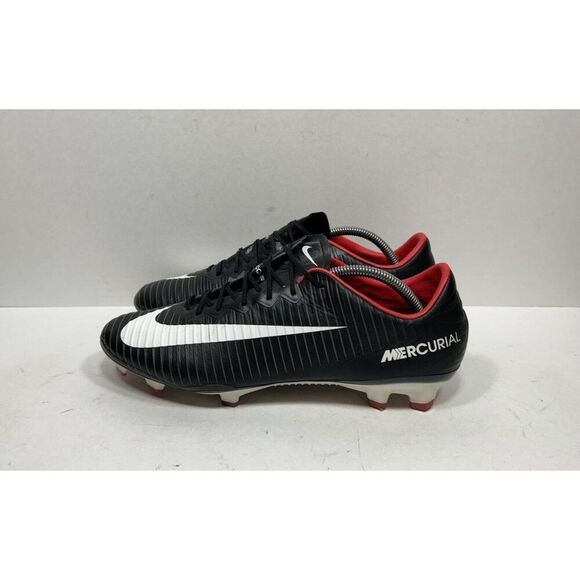 Nike Mercurial Vapor XI ACC FG Black Soccer Cleats 831958-002 Men’s Size 12 - Picture 3 of 8
